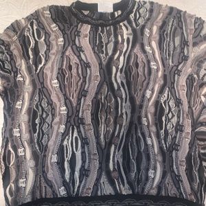 Coogi Men's black sweater